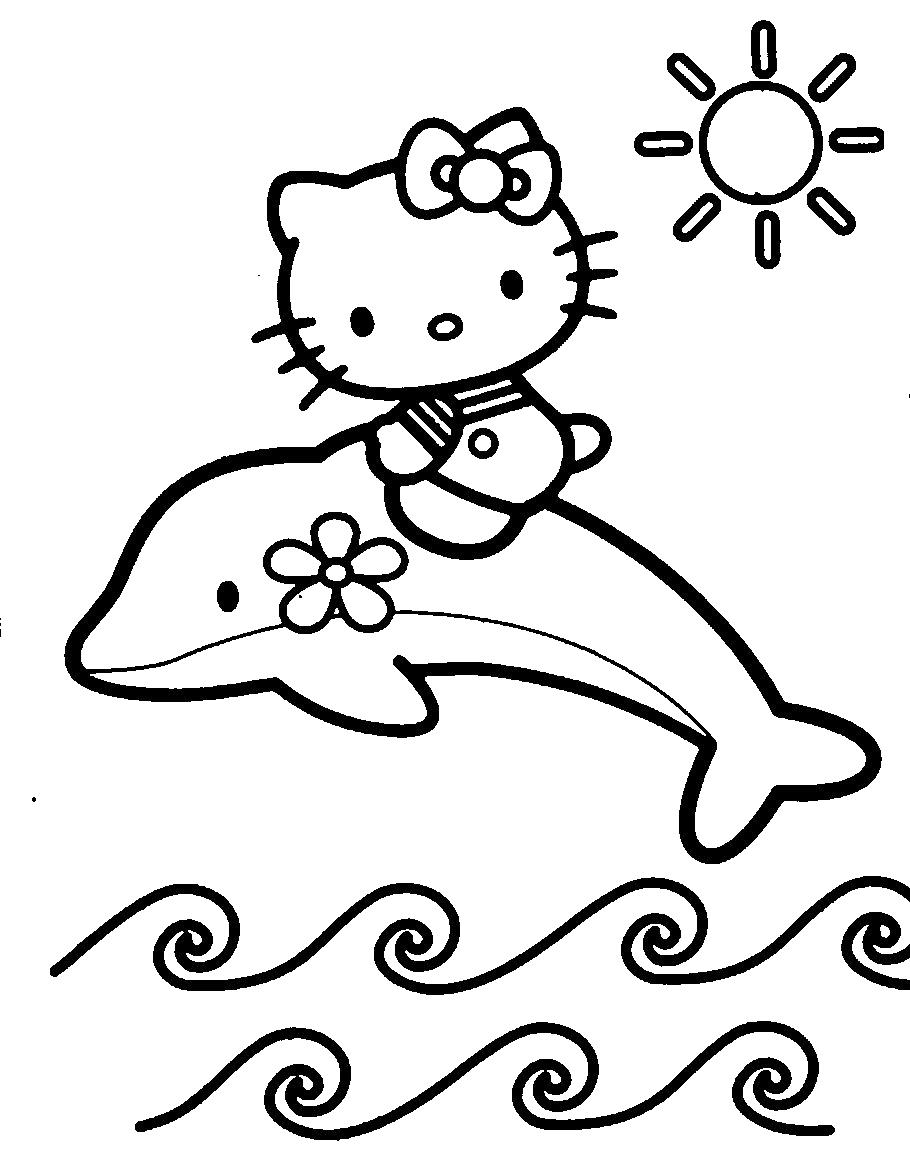 Dolphin Coloring Pages