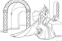 Королева сказки Раскраски для девочек онлайн