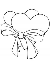 Сердечки красивые Раскраски цветы онлайн скачать и распечатать